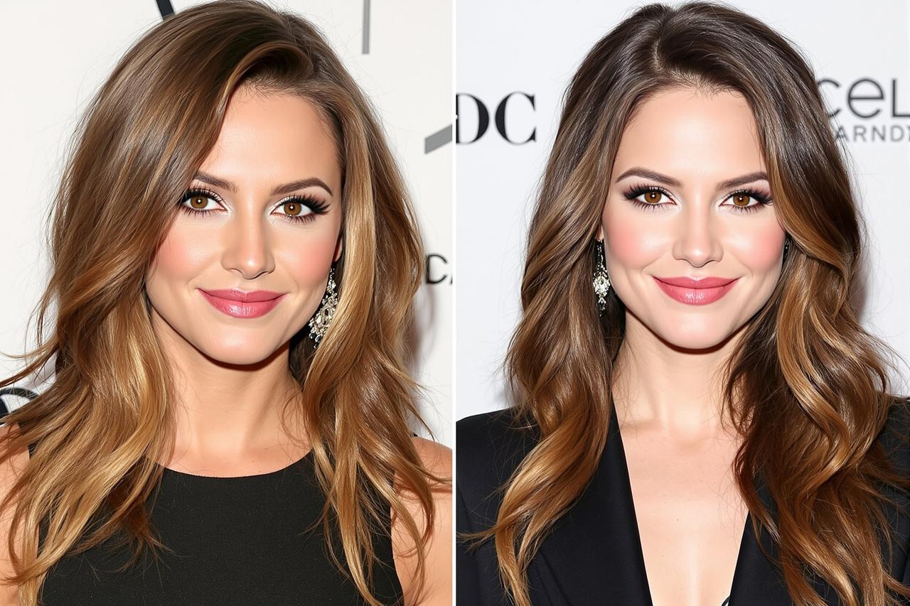 某女明星整容前后对比照流出！网友：认不出来了